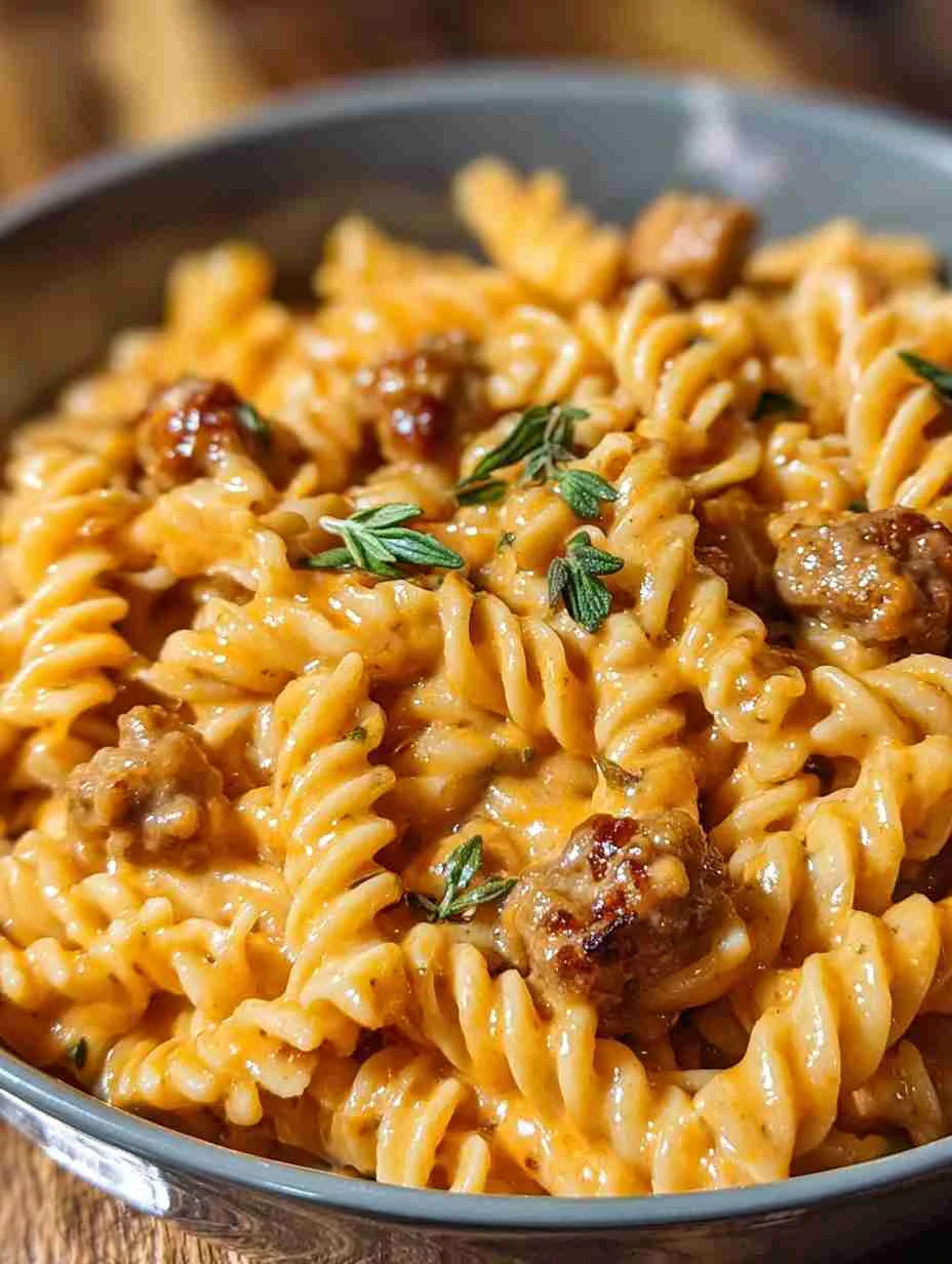 Creamy Cajun Spicy Sausage Rotini Creamy Cajun Spicy Sausage Rotini