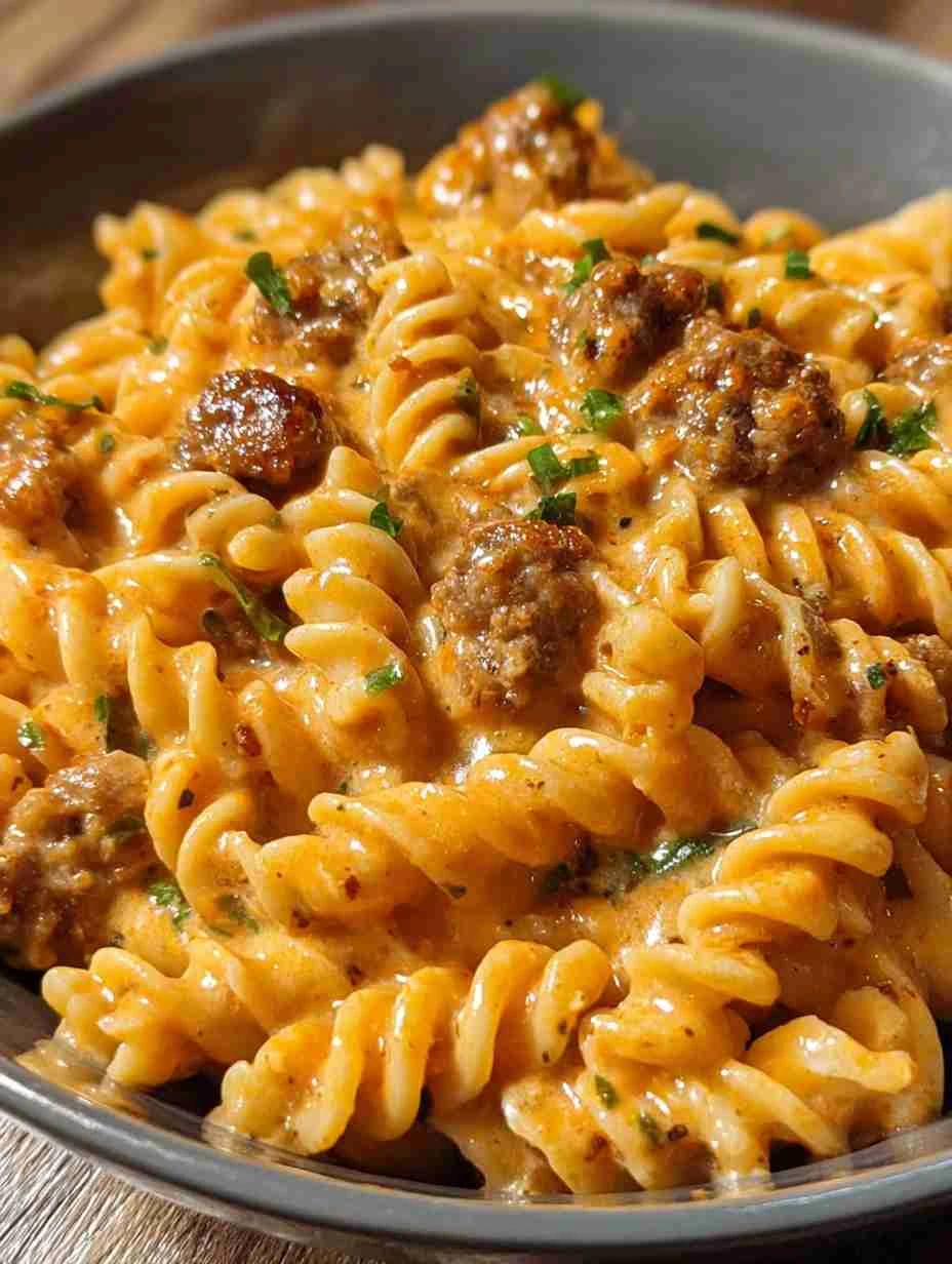 Creamy Cajun Spicy Sausage Rotini Creamy Cajun Spicy Sausage Rotini