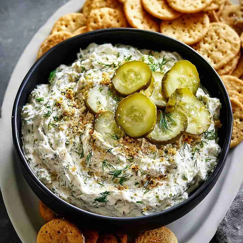 Creamy Fried Pickle Ranch Dip For Your Next Party Bash Creamy Fried Pickle Ranch Dip Your Next