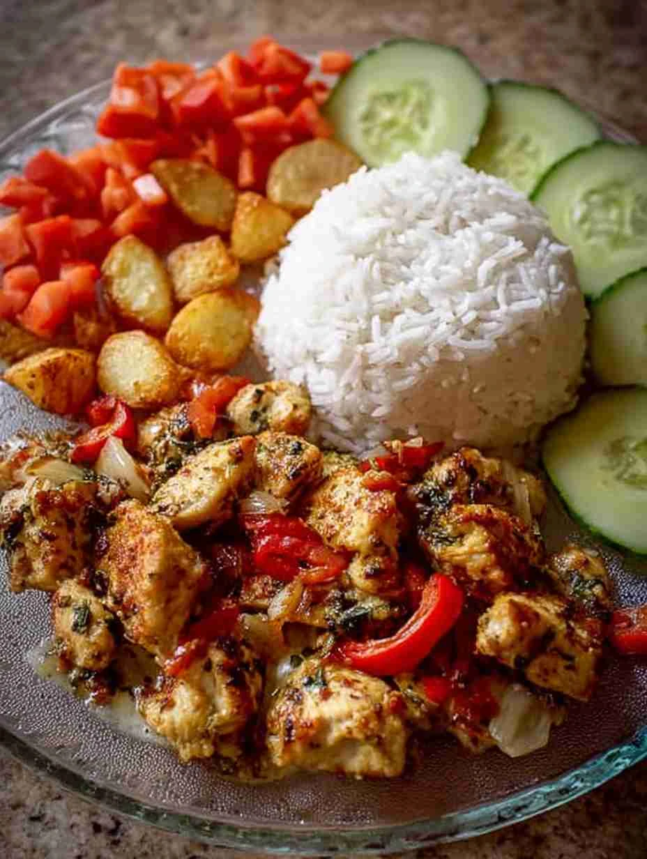 Creamy Herb Chicken Recipe Best Herbs For Chicken And Veggies Roasted Vegetables With Chicken Dinner Crispy Potatoes And C...