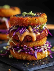Crispy Eggplant Katsu with Yuzu