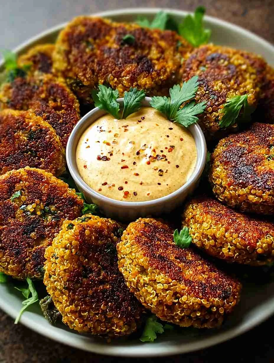 Crispy Lentil Patties with Sauce: A Flavorful Twist on Comfort Food