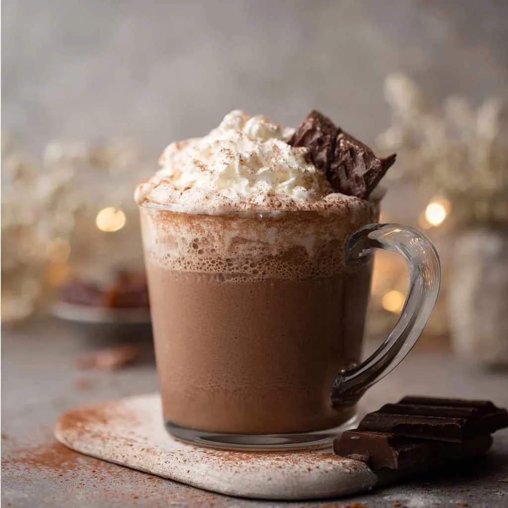 Date Sweetened Hot Chocolate Naturally Creamy