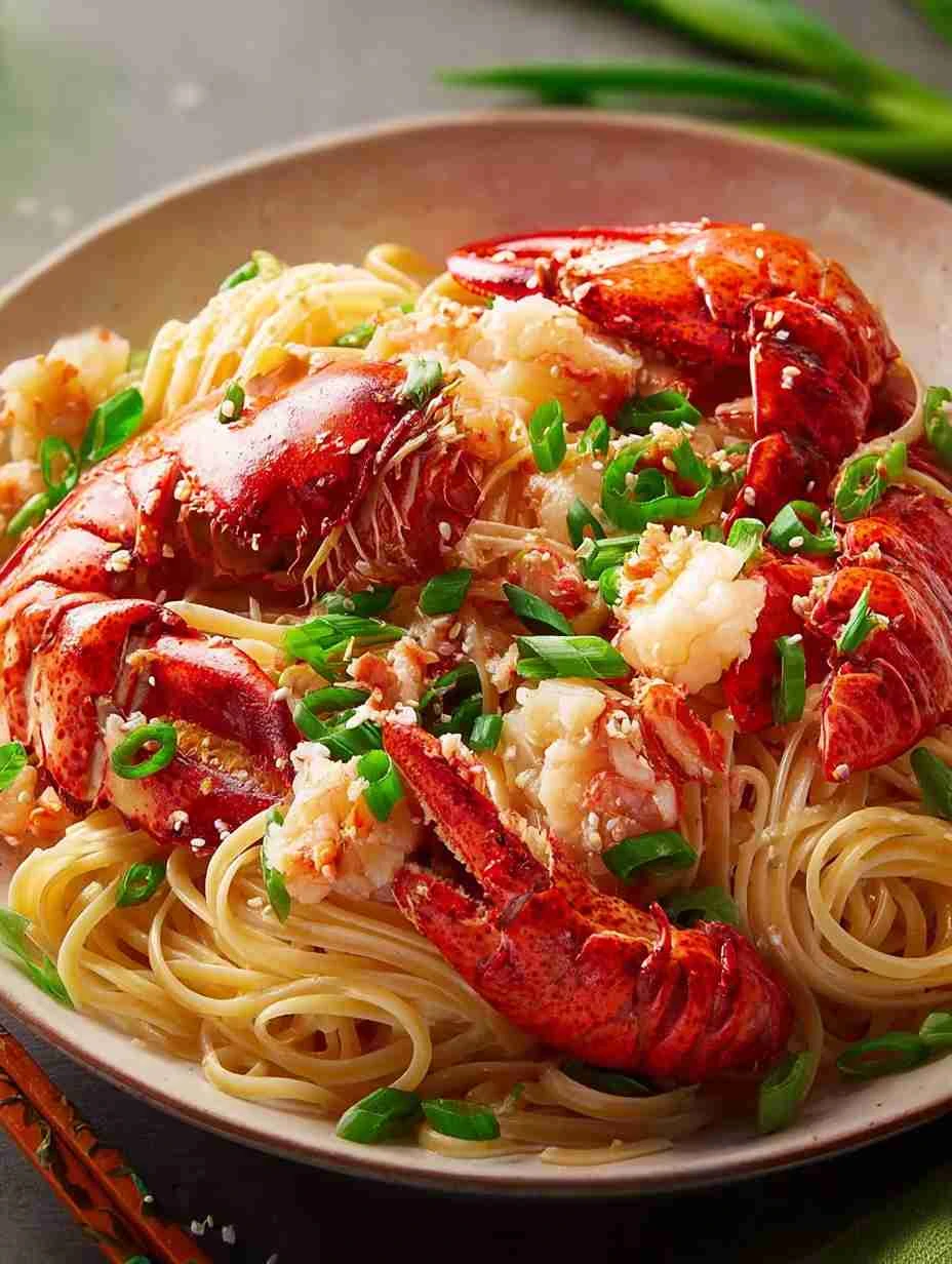 Decadent Lobster Noodles for Your Next Celebration Feast
