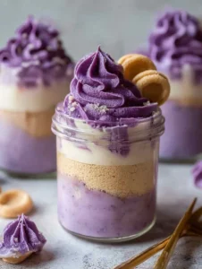 Delicious Ube Tiramisu in a Jar: Easy No-Bake Delight