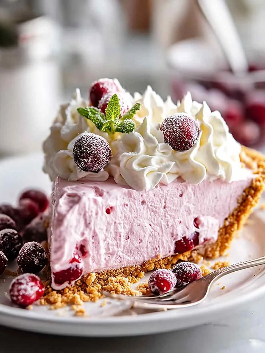Delightful Cranberry Mousse Pie For Your Holiday Table Delightful Cranberry Mousse Pie Your Holiday Table