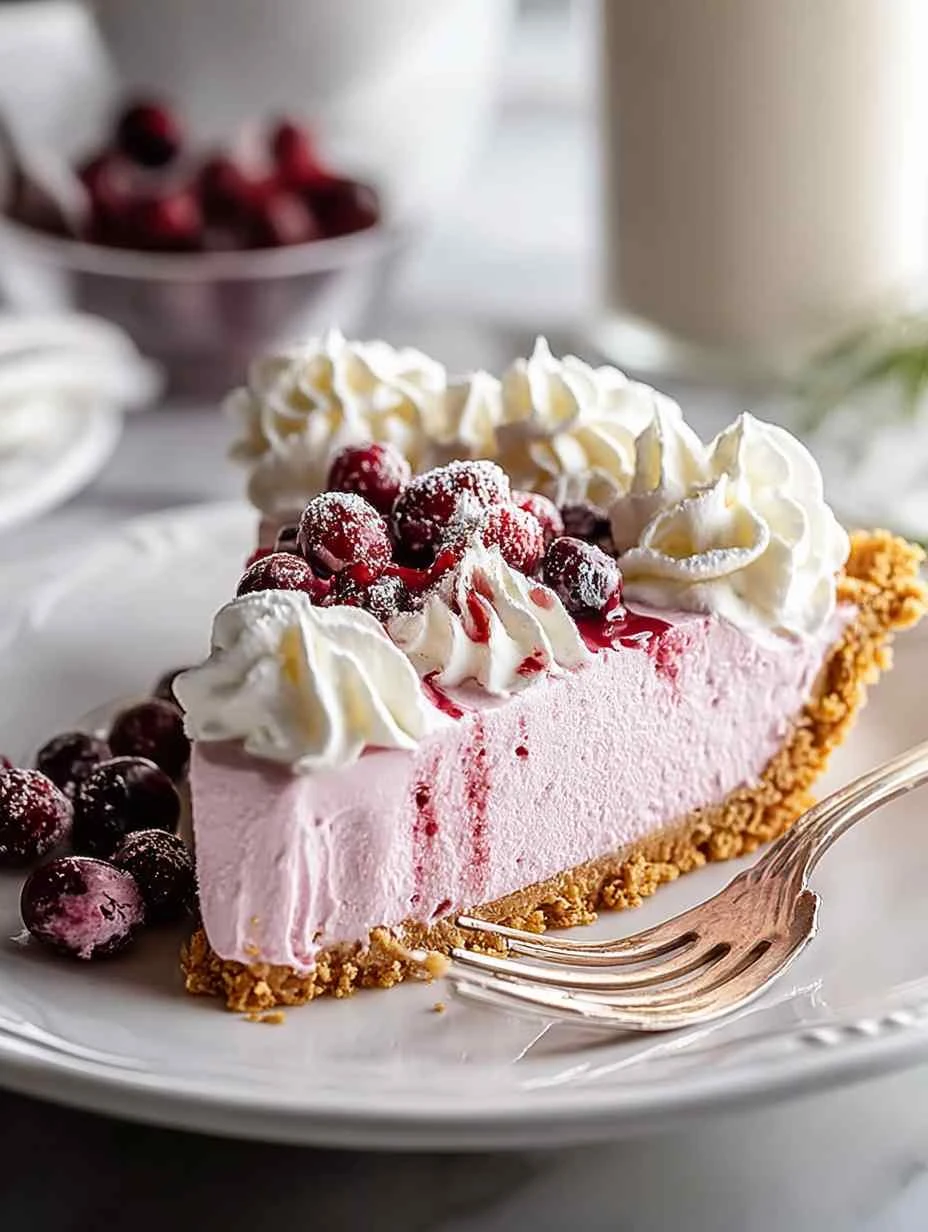 Delightful Cranberry Mousse Pie For Your Holiday Table Delightful Cranberry Mousse Pie Your Holiday Table