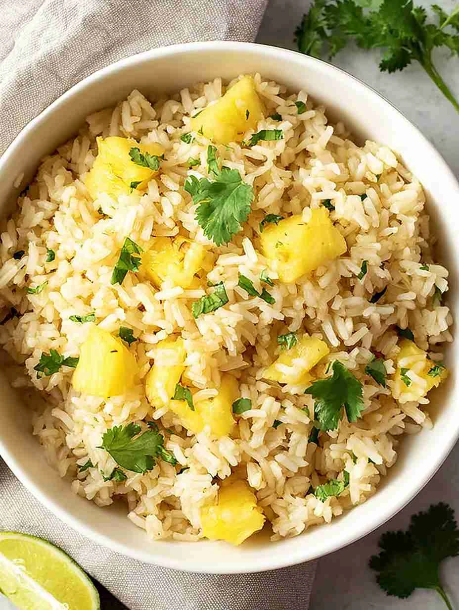 Delightful Easy Pineapple Lime Rice To Brighten Your Meals Delightful Pineapple Lime Rice Brighten Your Meals