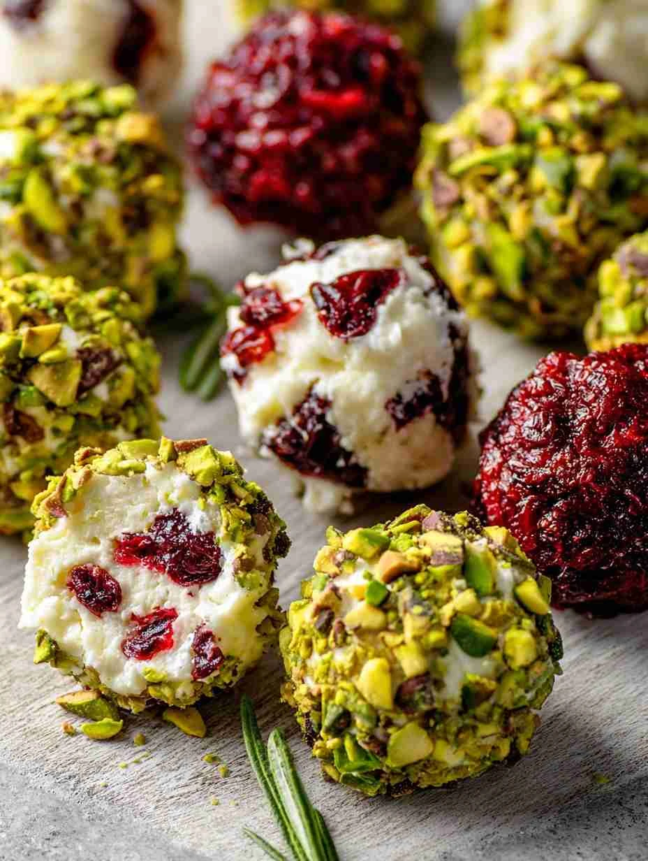 3-Ingredient Holiday Cheese Truffles