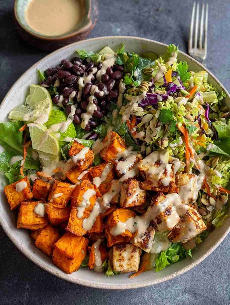 Buddha Bowl with Peanut Sauce