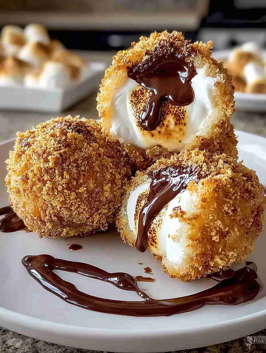 Make Fried S’mores Bombs Easily: 10 Simple Ingredients