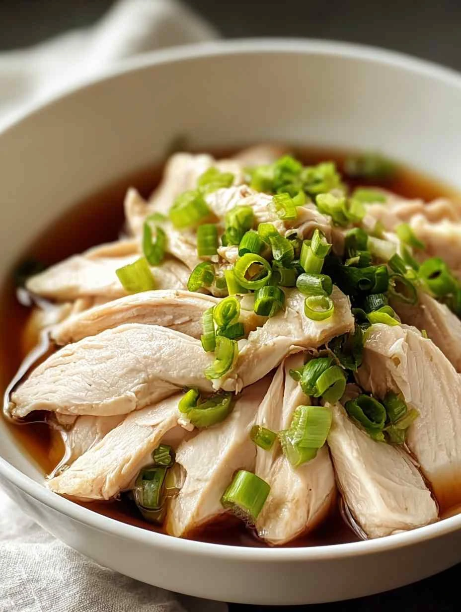 Savory Chinese Ginger Scallion Chicken in Minutes