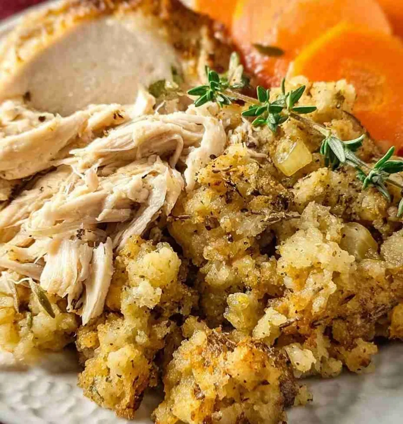 EASY SLOW COOKER CHICKEN AND STUFFING Made Simple! Slow Cooker Chicken Stuffing Made