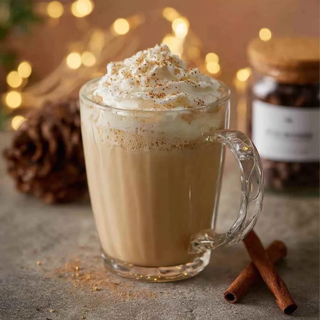 Eggnog Latte Recipe (Easy Homemade Holiday Starbucks Latte)