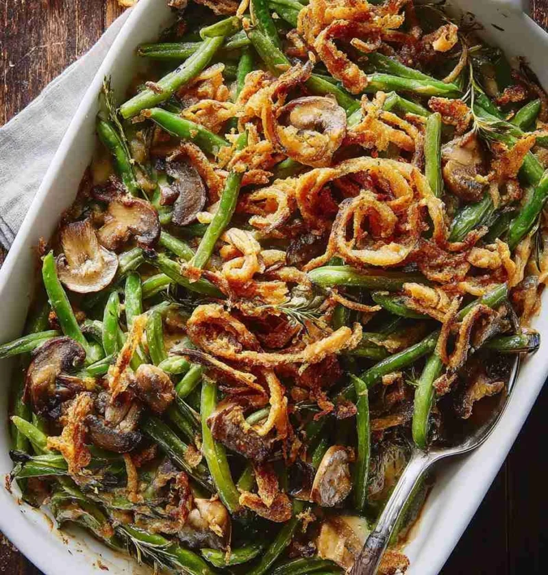Green Bean Casserole Recipe Easy Vegan Green Bean Casserole Recipe Best Cheese For Green Bean Casserole Low Carb Green Bea...
