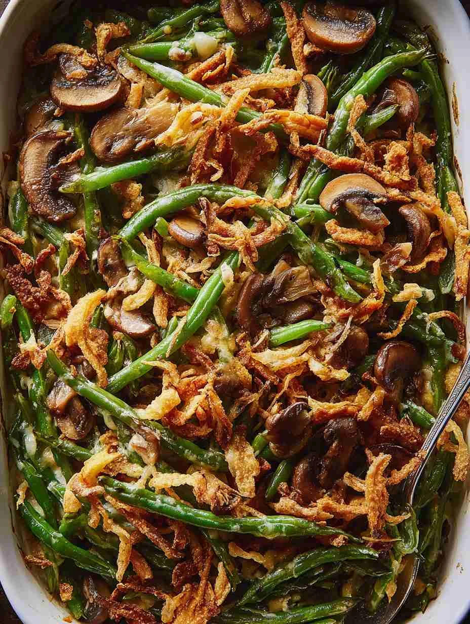 Green Bean Casserole Recipe Easy Vegan Green Bean Casserole Recipe Best Cheese For Green Bean Casserole Low Carb Green Bea...