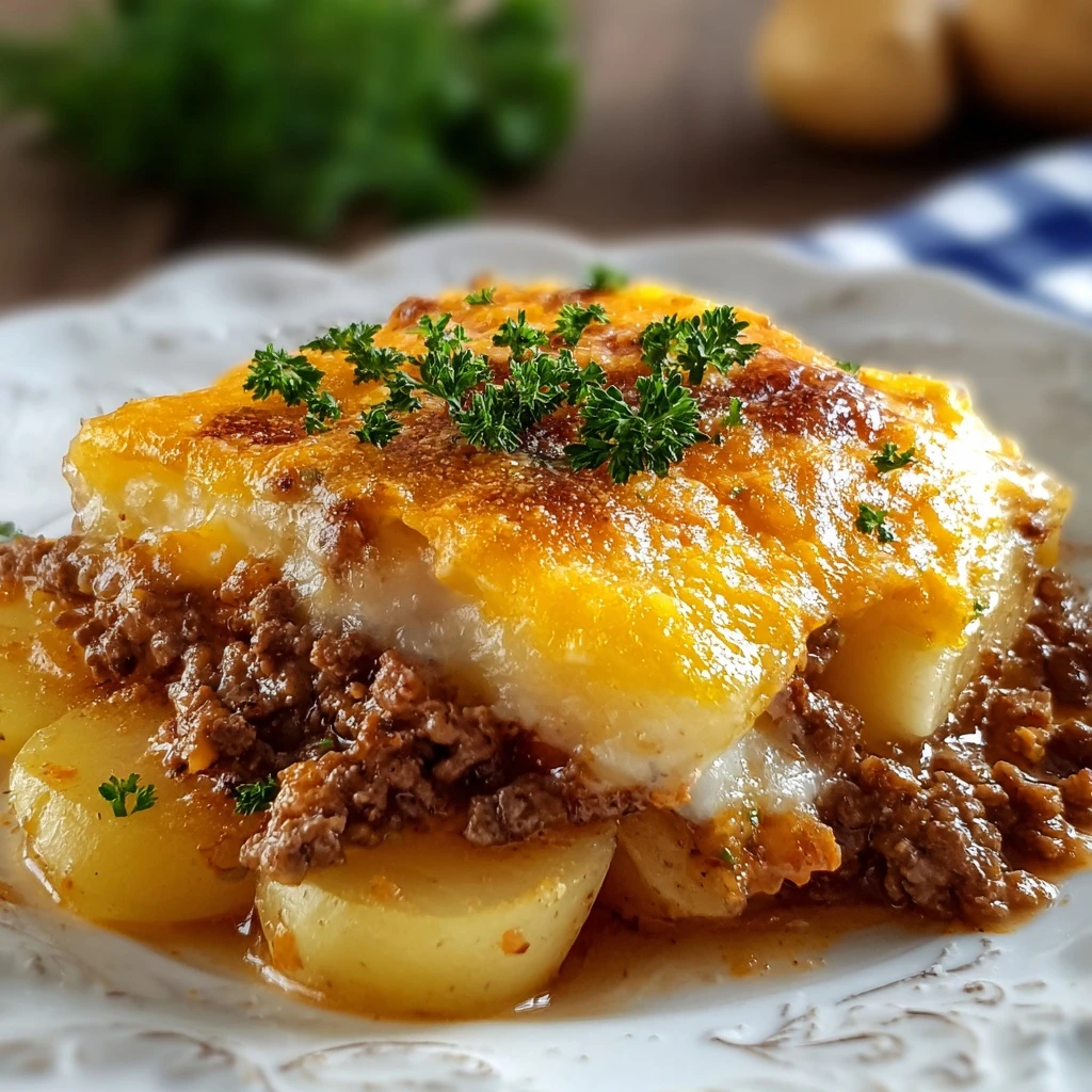 Ground Beef Potato Casserole Recipes Easy Ground Beef Potato Bake Cheesy Ground Beef Potato Casserole Healthy Ground Beef ...