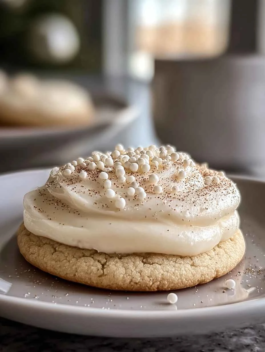 Frosted Holiday Eggnog Cookies That Bring Joy to Your Table