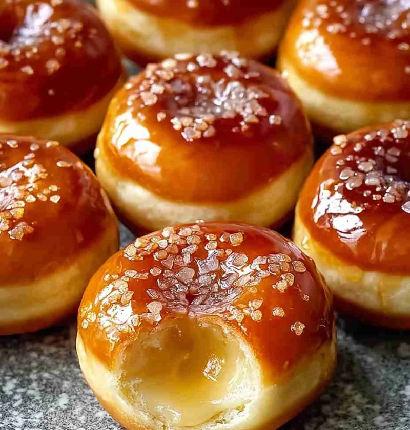 Homemade Crème Brûlée Donuts Recipe Easy Soft Baked Donut Ideas Best Crème Brûlée Donuts At Home How To Make Crème ...
