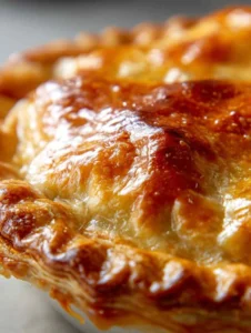 Turkey Pot Pie Recipe With Easy Puff Pastry