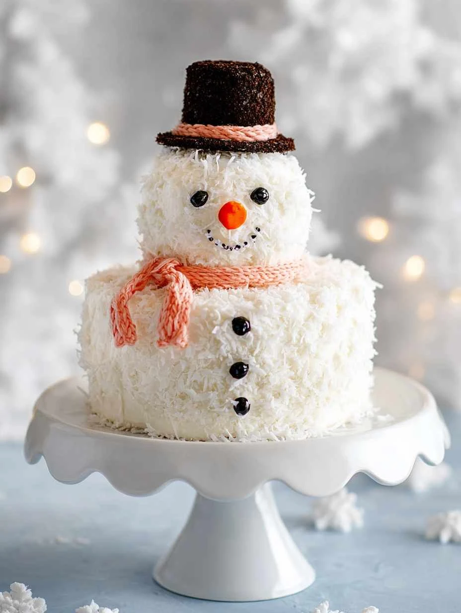 How To Bake A Coconut Bundt Cake Coconut Bundt Cake Recipe Easy Best Snowman Cake Decorating Ideas Frosty Snowman Coconut ...