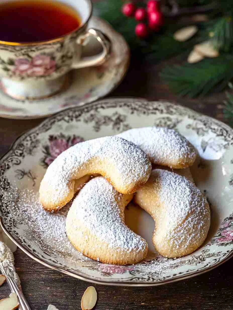 Irresistible Almond Crescent Cookies For Sweet Cravings Irresistible Almond Crescent Cookies Sweet Cravings