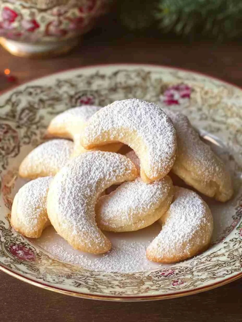 Irresistible Almond Crescent Cookies for Sweet Cravings