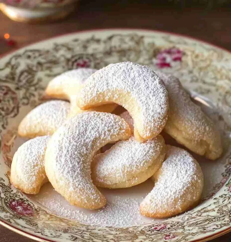 Irresistible Almond Crescent Cookies For Sweet Cravings Irresistible Almond Crescent Cookies Sweet Cravings