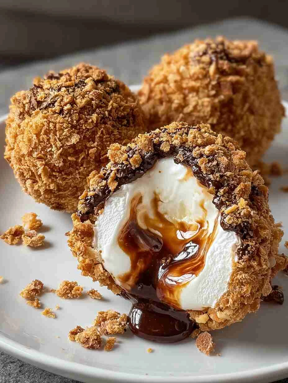 Irresistibly Crispy Fried S’mores Bombs for Dessert Lovers