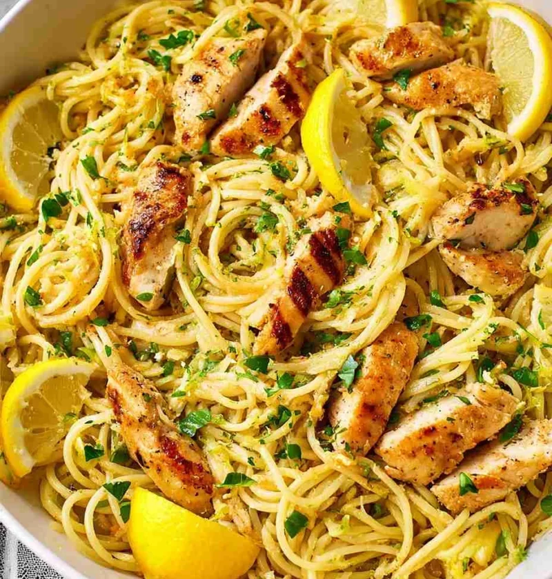 Lemon Chicken Pasta Lemon Chicken Pasta