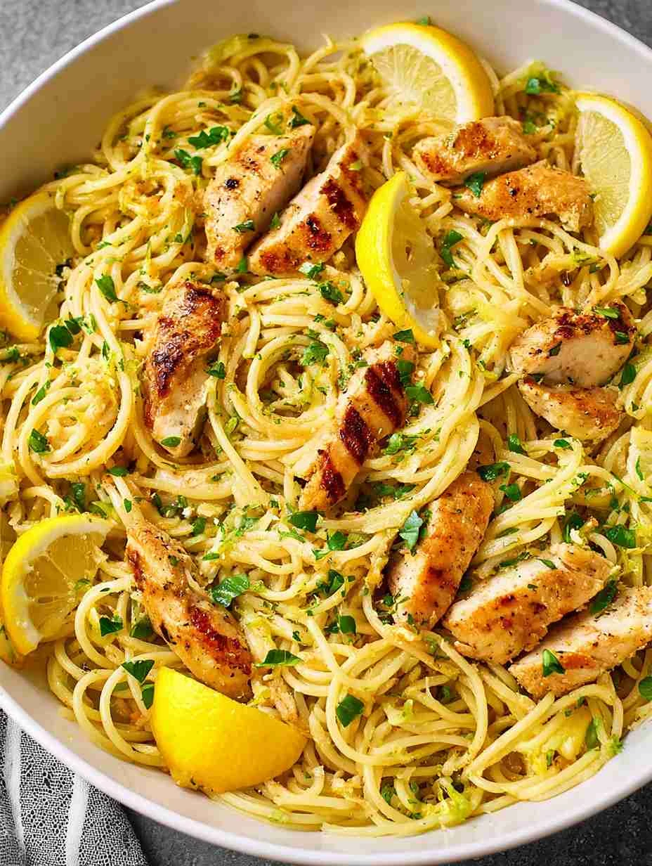 Lemon Chicken Pasta