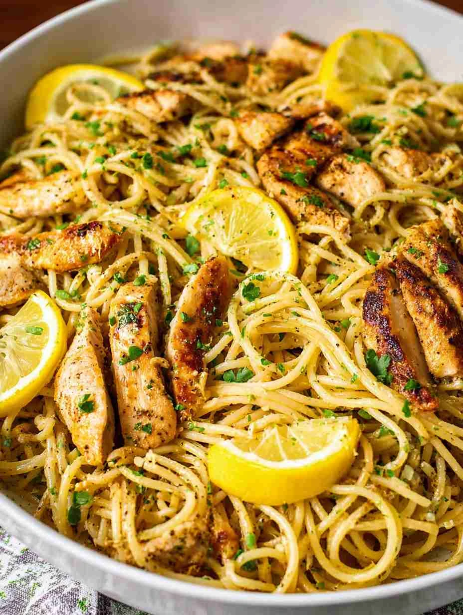 Lemon Chicken Pasta Lemon Chicken Pasta
