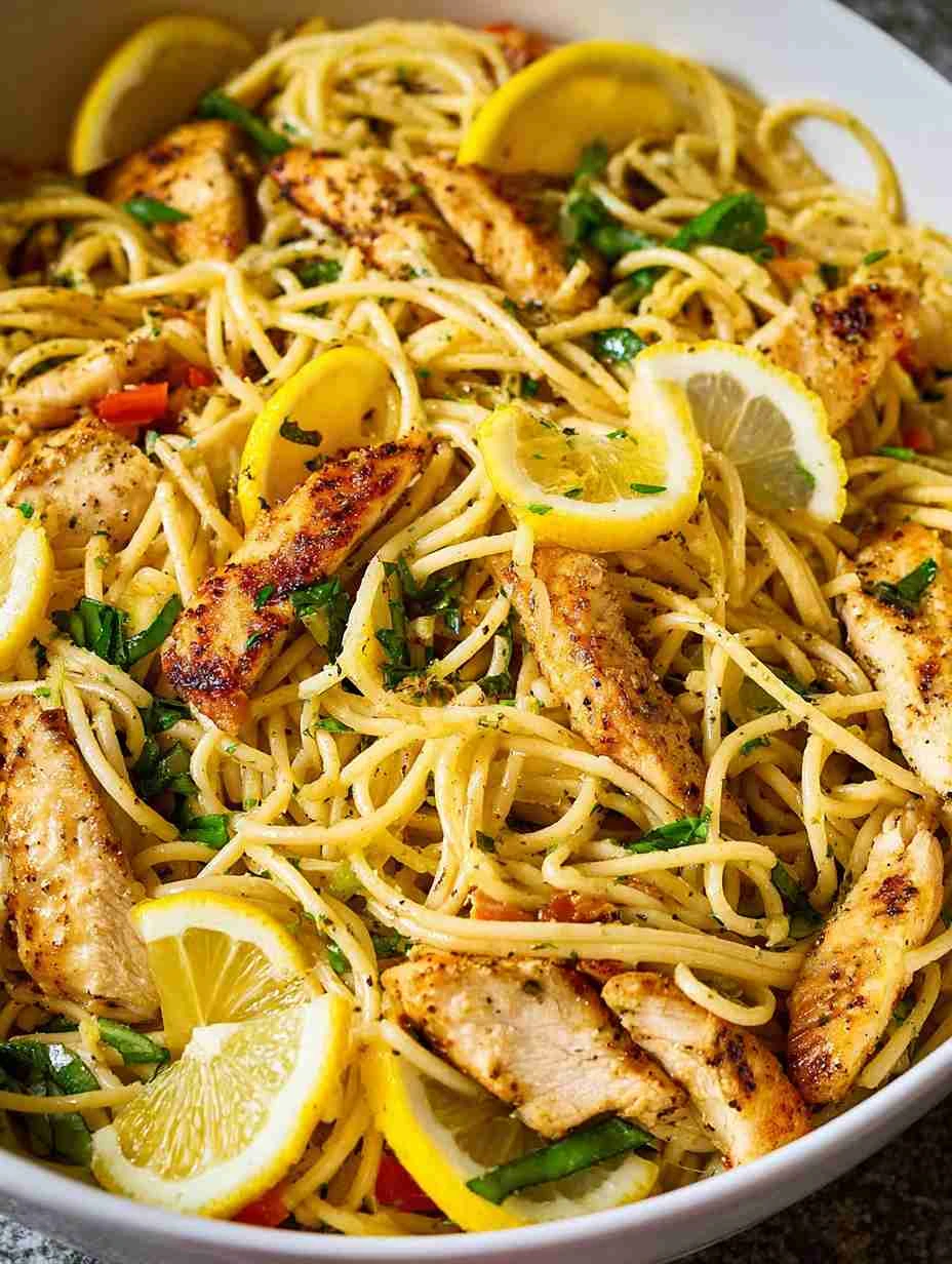 Lemon Chicken Pasta Lemon Chicken Pasta
