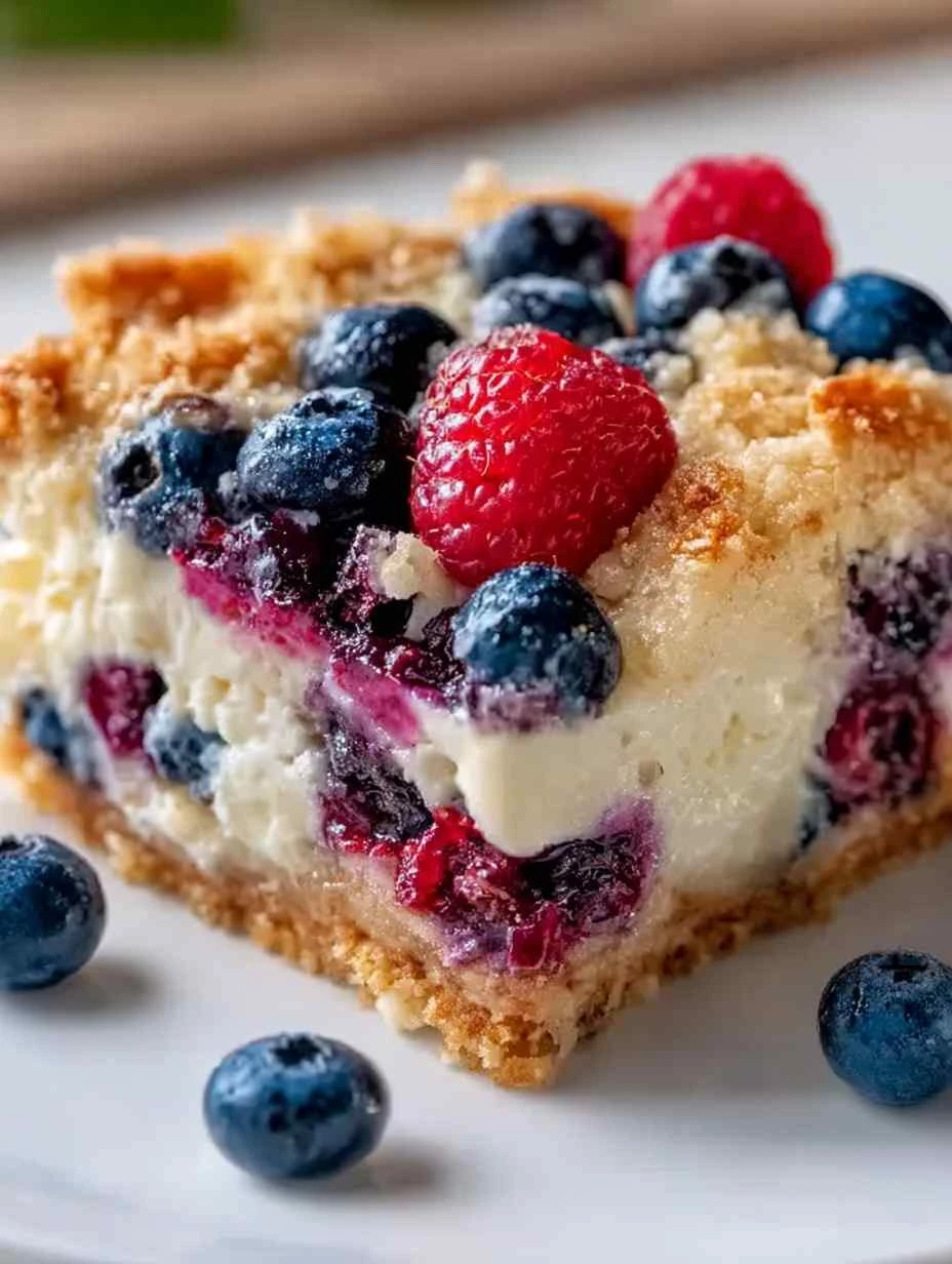 Low Point Blueberry Cottage Cheese Breakfast Bake
