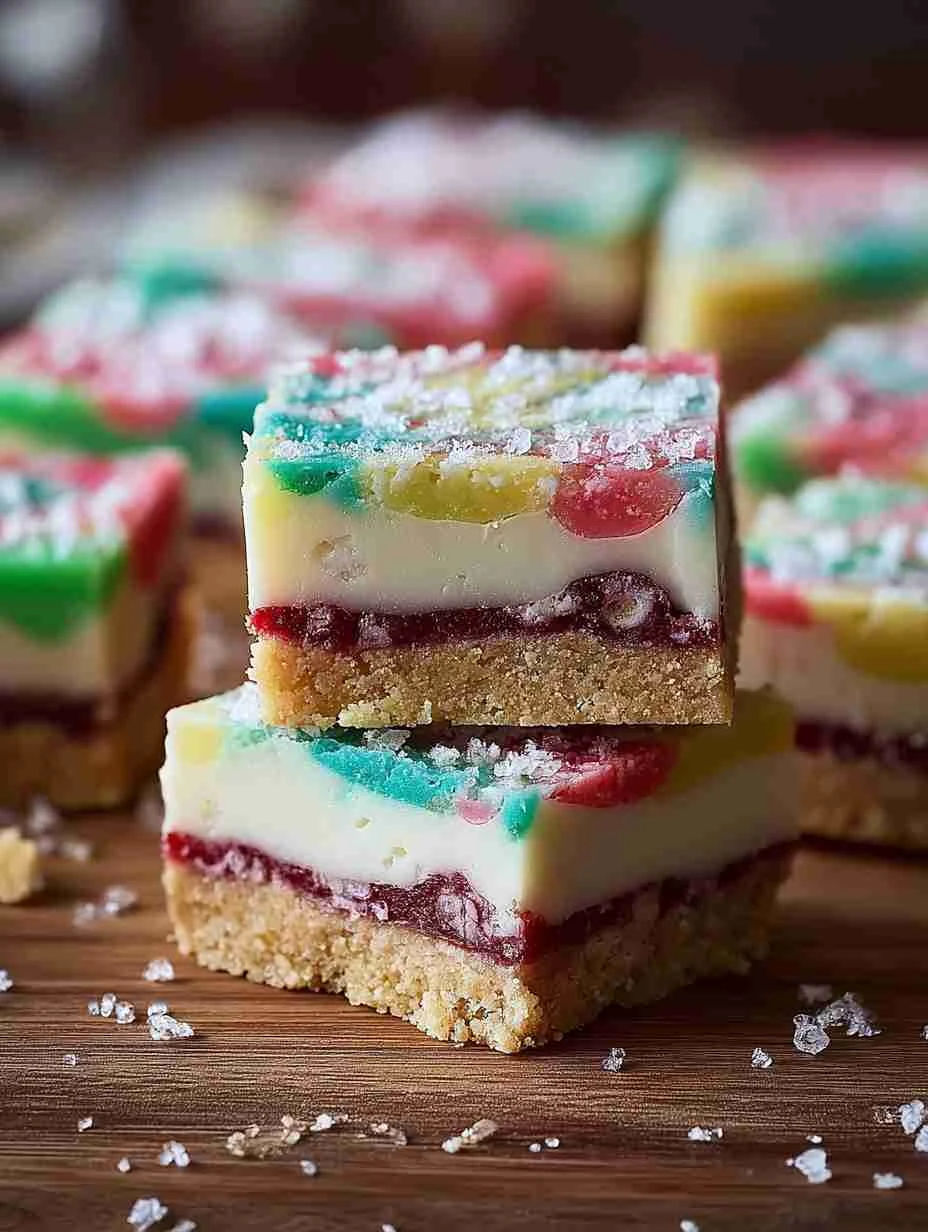 Marble Sugar Cookie Bars that Spark Joy This Holiday Season