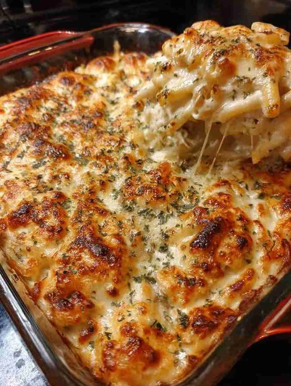 Mediterranean Cheesy Chicken Alfredo Recipe Baked Chicken Alfredo Pasta With Cheese Easy Cheesy Baked Chicken Pasta Health...