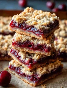 Mediterranean Cherry Oat Bars