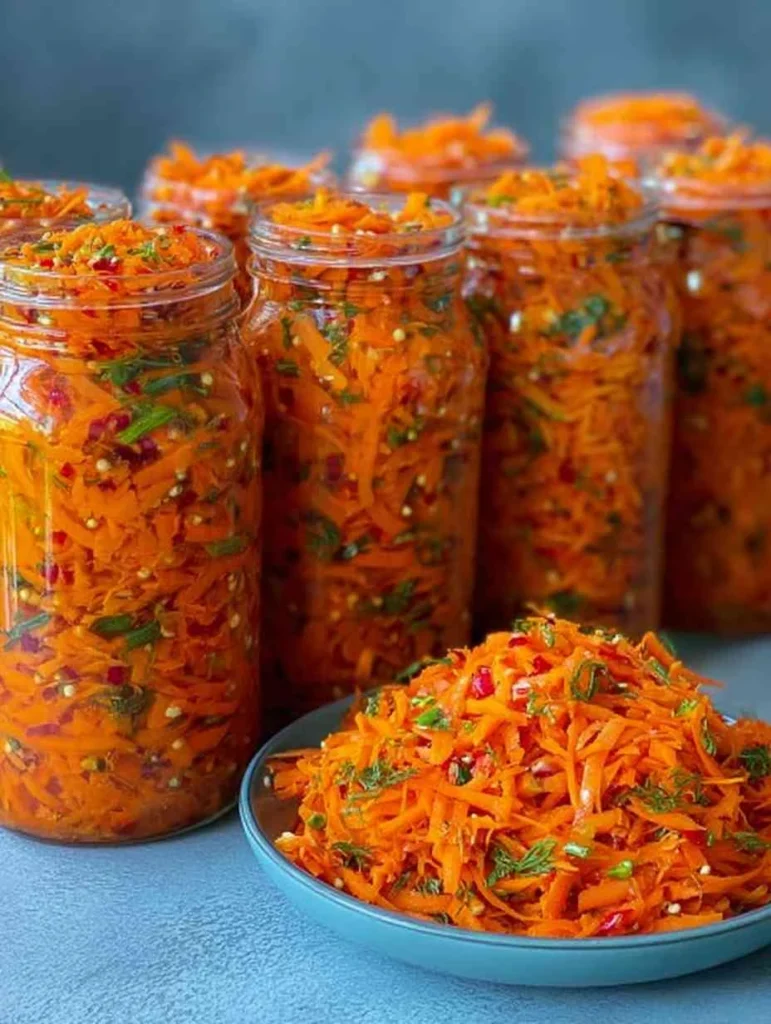 Mediterranean Korean Carrot Salad