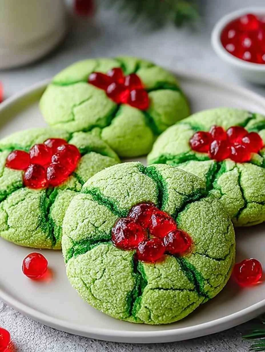 Minty Grinch Cookies: Bake Your Festive Joy Today Minty Grinch Cookies Bake Your Festive Joy