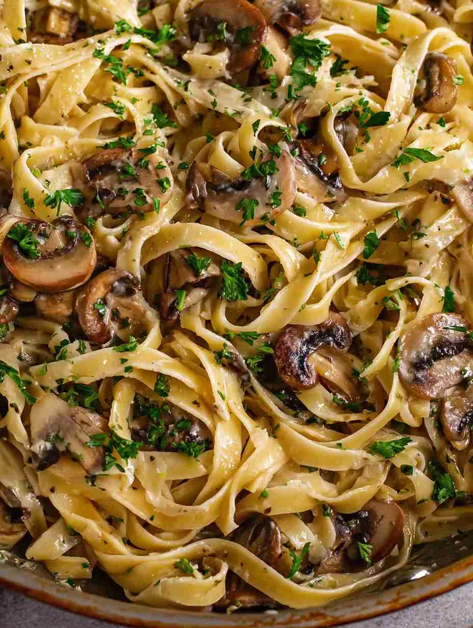 Mushroom Pasta