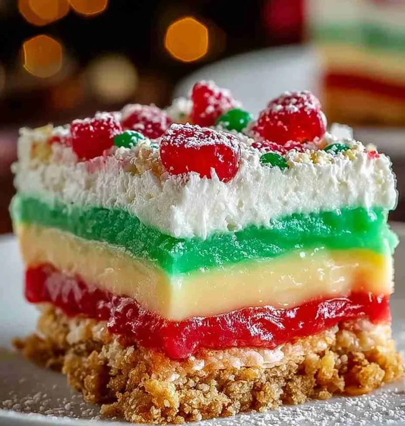 No-bake Christmas Lasagna Recipe Easy No-bake Holiday Desserts Decadent Christmas Lasagna Ideas Effortless Holiday Dessert...