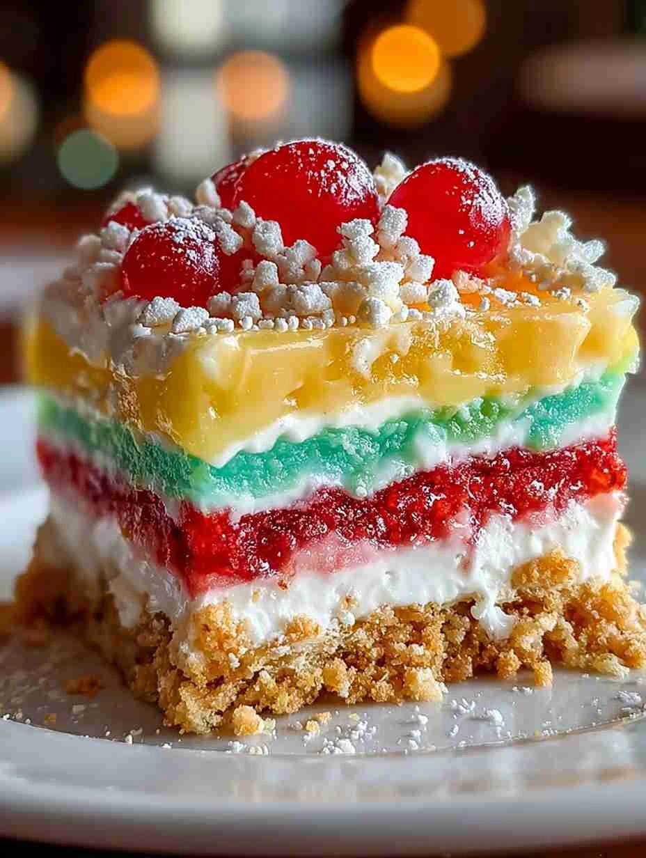 No-bake Christmas Lasagna Recipe Easy No-bake Holiday Desserts Decadent Christmas Lasagna Ideas Effortless Holiday Dessert...