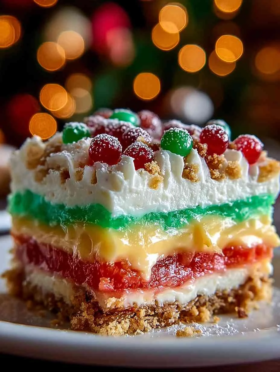 No-bake Christmas Lasagna Recipe Easy No-bake Holiday Desserts Decadent Christmas Lasagna Ideas Effortless Holiday Dessert...