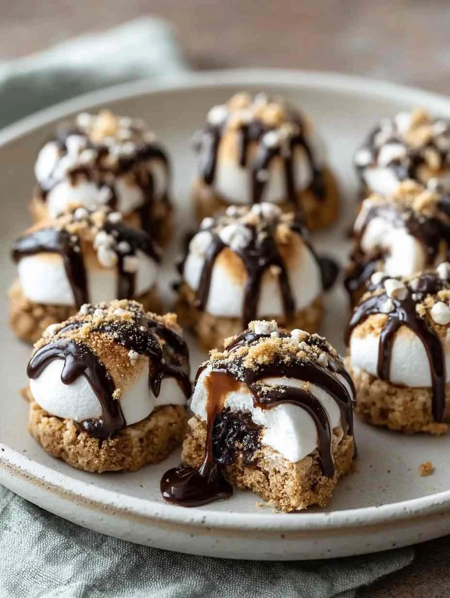 No Bake S’mores Cookie Dough Bites That Everyone Will Love