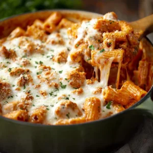 One Pot Chicken Parmesan Pasta