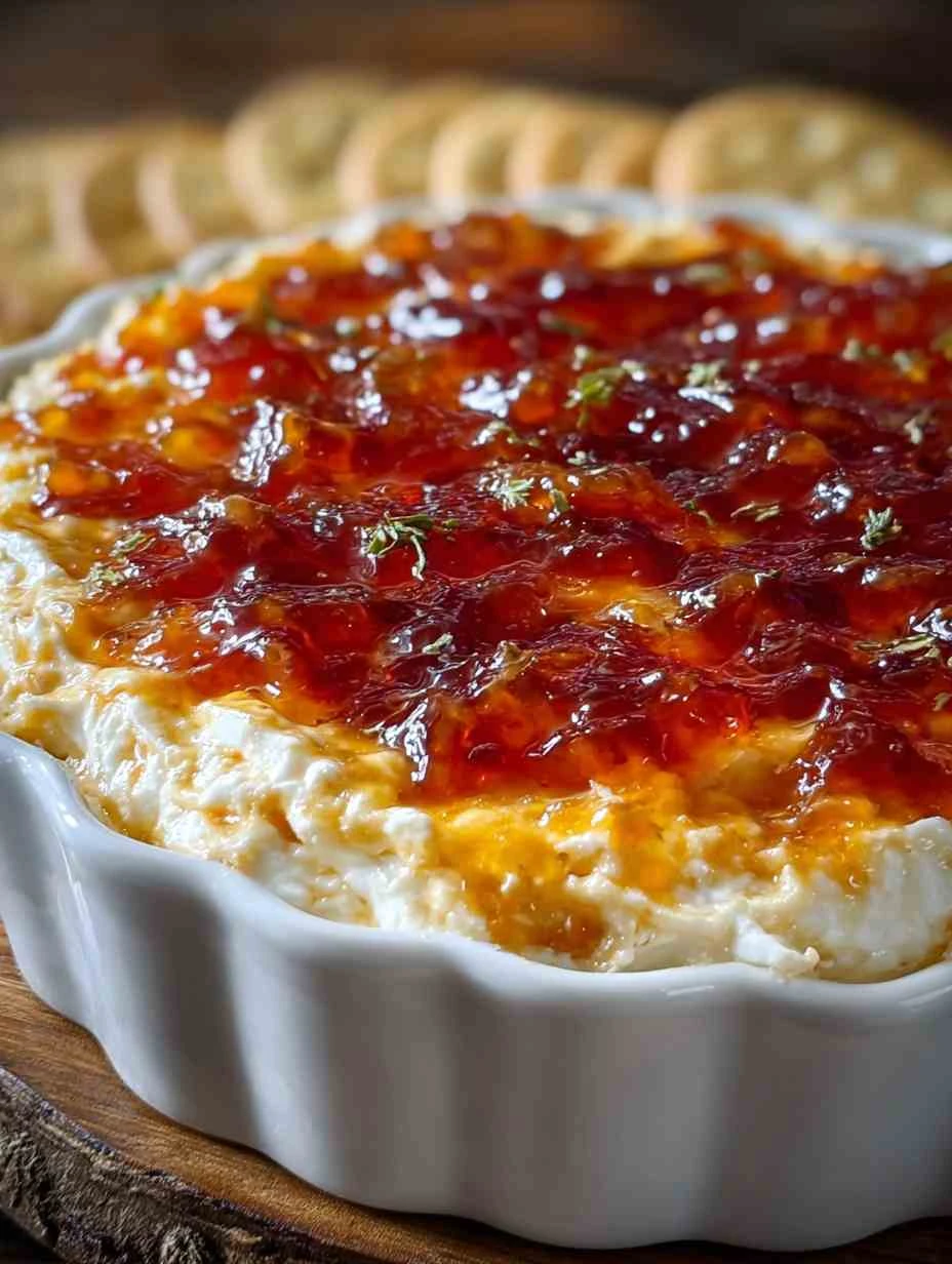 Pepper Jelly Cheese Dip: Your New Favorite Party Appetizer!