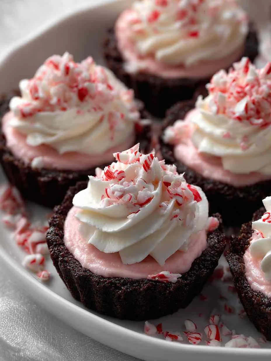 Peppermint Oreo Cups