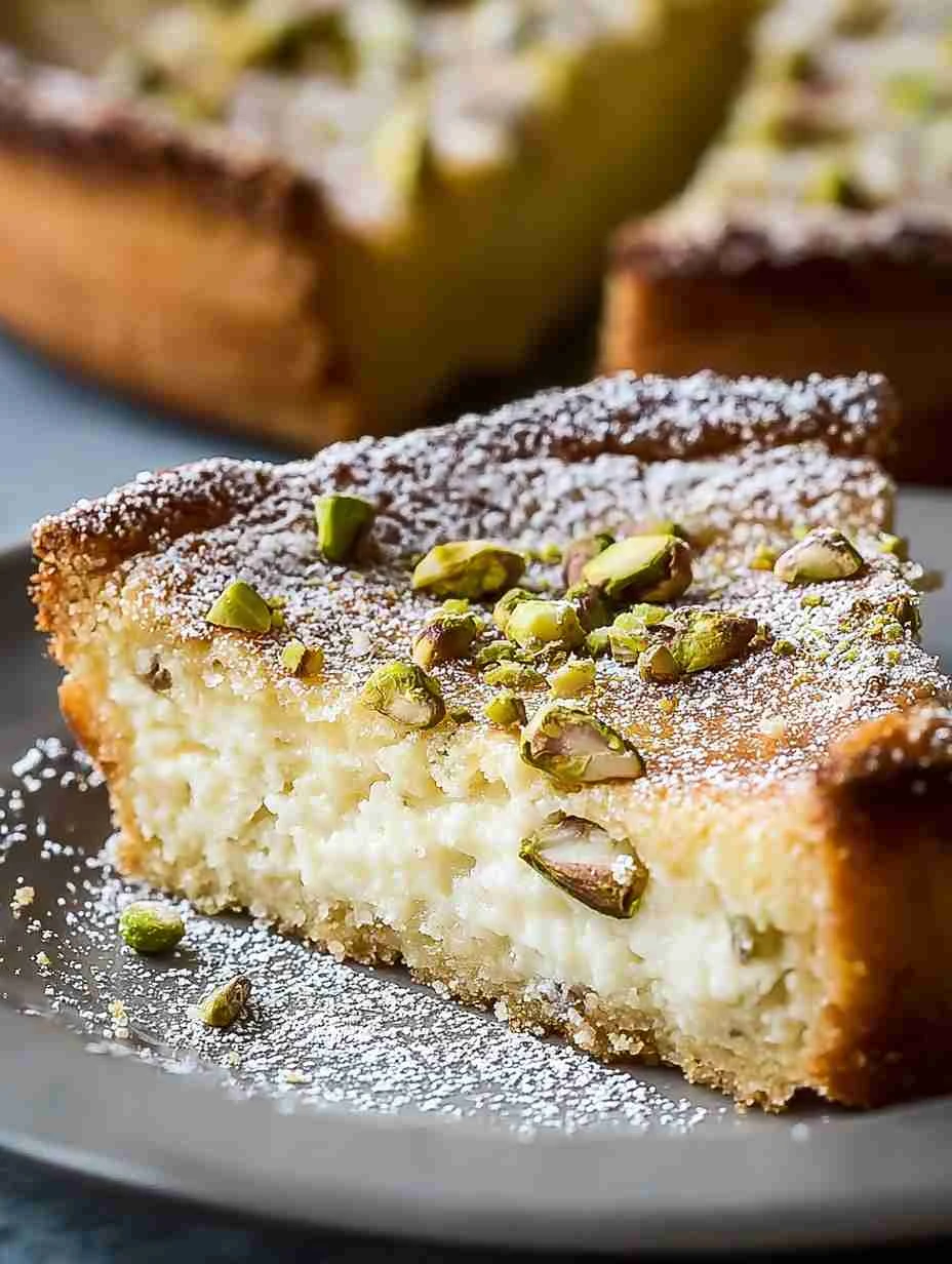 Pistachio Gooey Butter Cake Recipe Best Pistachio Cake Near Me Where To Buy Pistachio Gooey Butter Cake Homemade Pistachio...