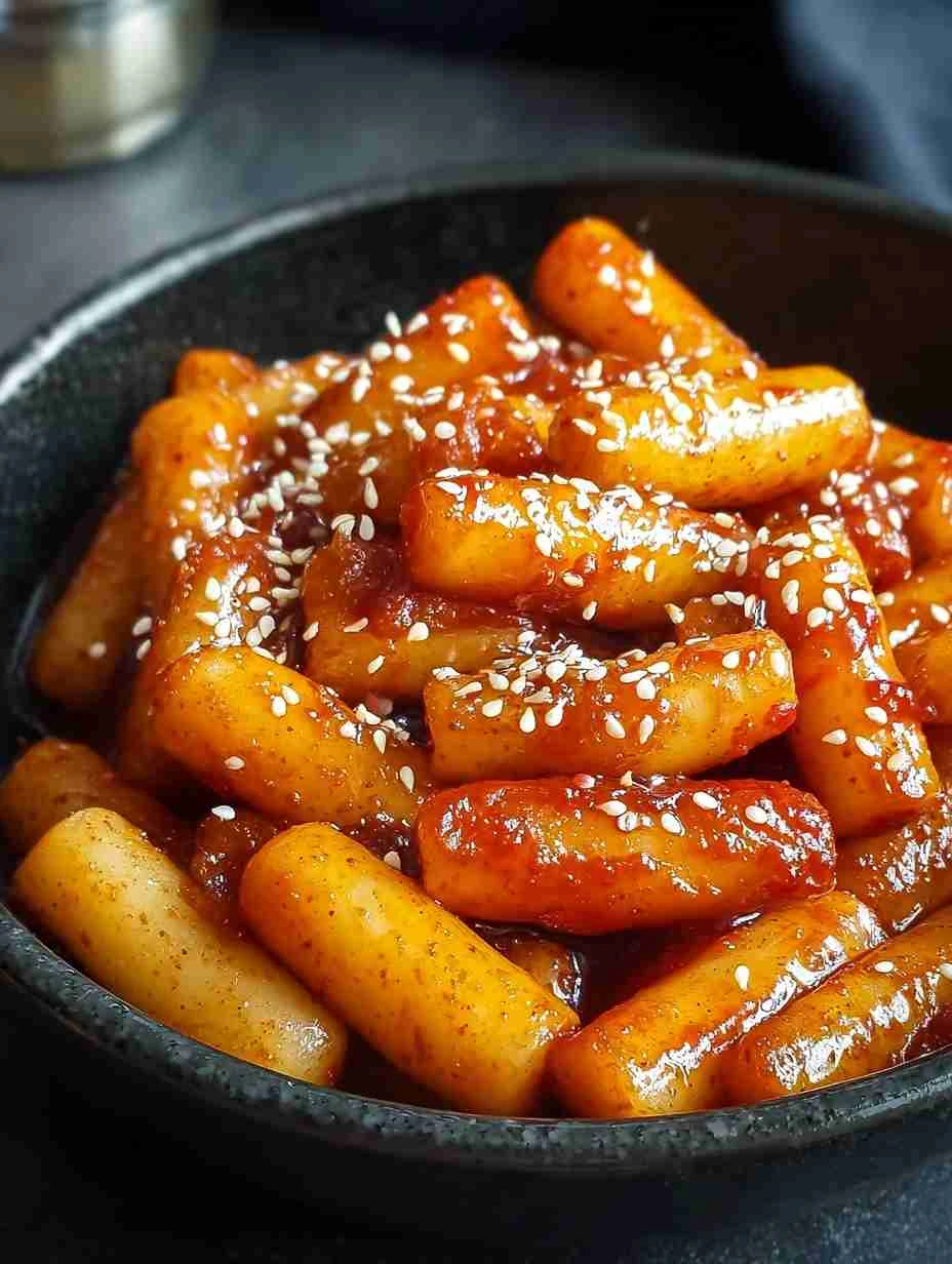 Sweet and Savory Honey Butter Tteokbokki in 10 Minutes