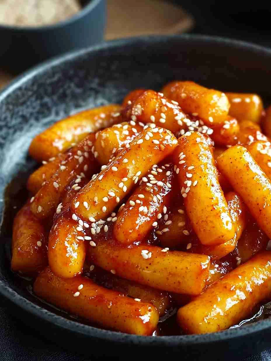 Quick Honey Butter Tteokbokki Recipe Easy 10 Minute Tteokbokki Sweet And Savory Tteokbokki Guide Best Honey Butter Tteokbo...